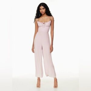 Aritzia Wilfred Bellow Jumpsuit Onepiece - Cloudy Lilac Purple - US 8